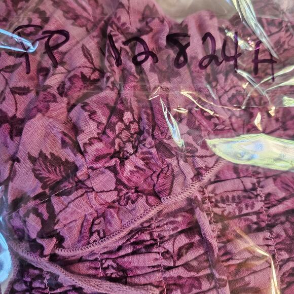 NWT Free People Smock It To Me Mini Dress Sz XS Azalea Combo - Picture 14 of 14